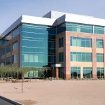 Long-lasting commercial exterior coating applied to warehouse building in Wisconsin
